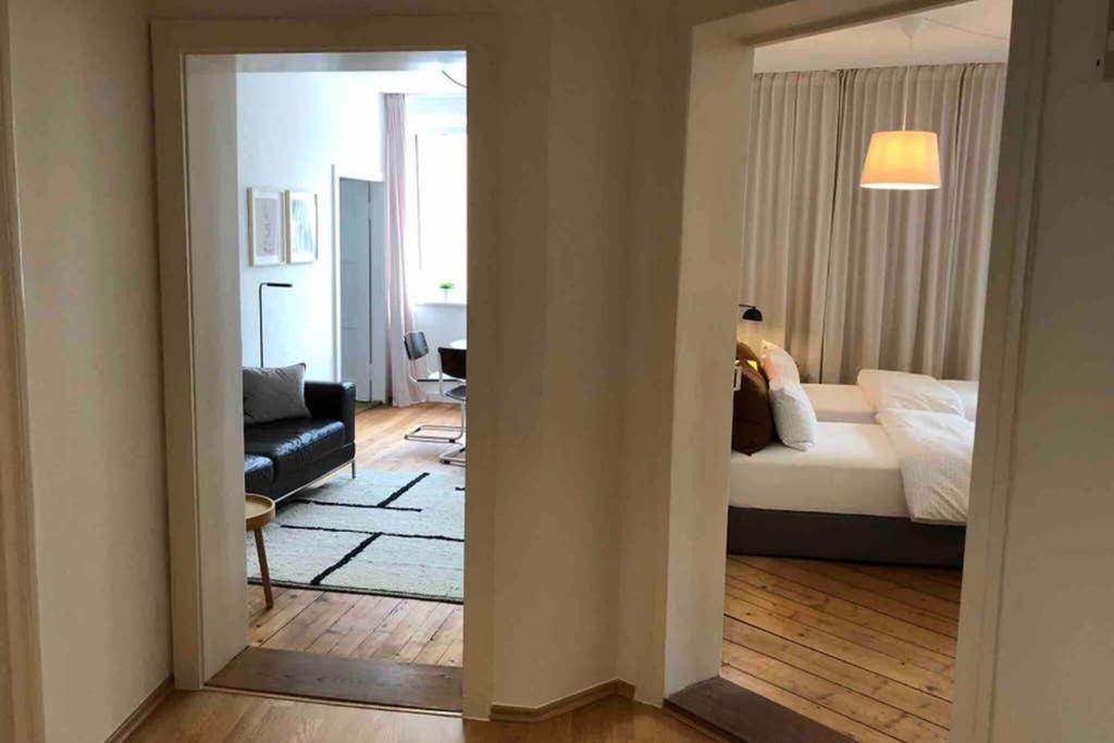 Charmant Leben Im Textilviertel - Stilvolle Wohnung - Zentral Und Ruhig Augsburg Kültér fotó